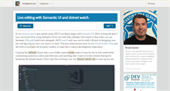 Desktop Screenshot of bradygaster.com